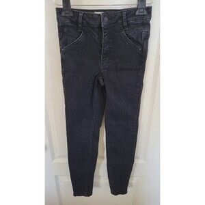 We The Free Free People Black Skinny Jeans